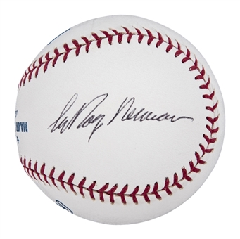 LeRoy Neiman Autographed OML Selig Baseball (JSA)